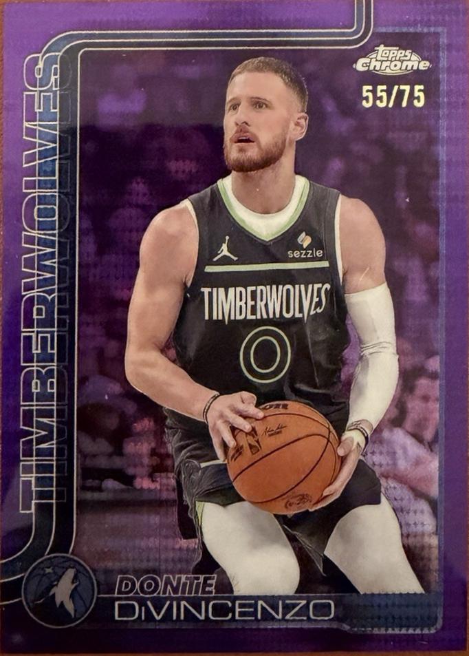 Donte DiVincenzo [Pulsar Purple Refractor] #145