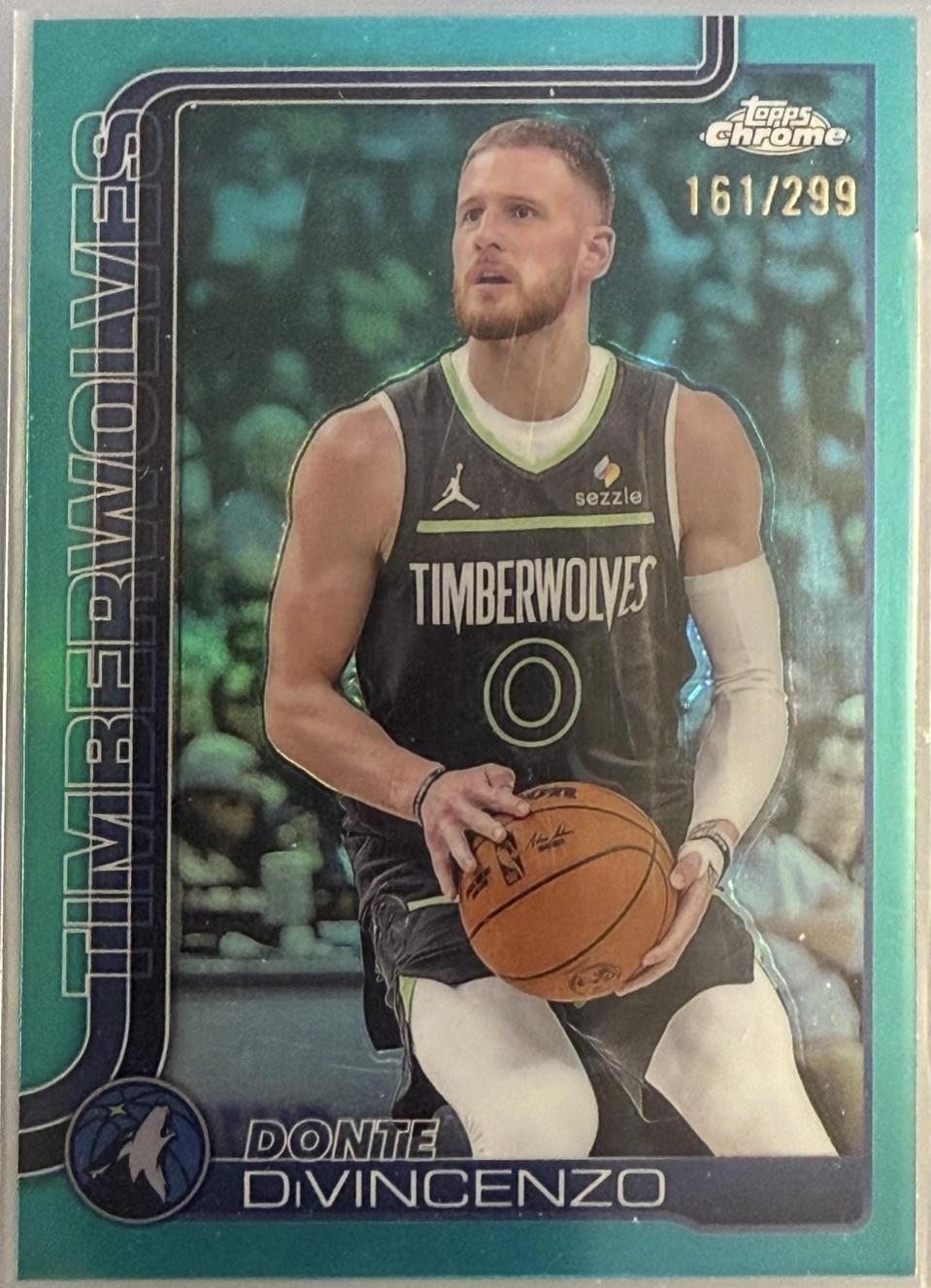 Donte DiVincenzo [Teal Refractor] #145