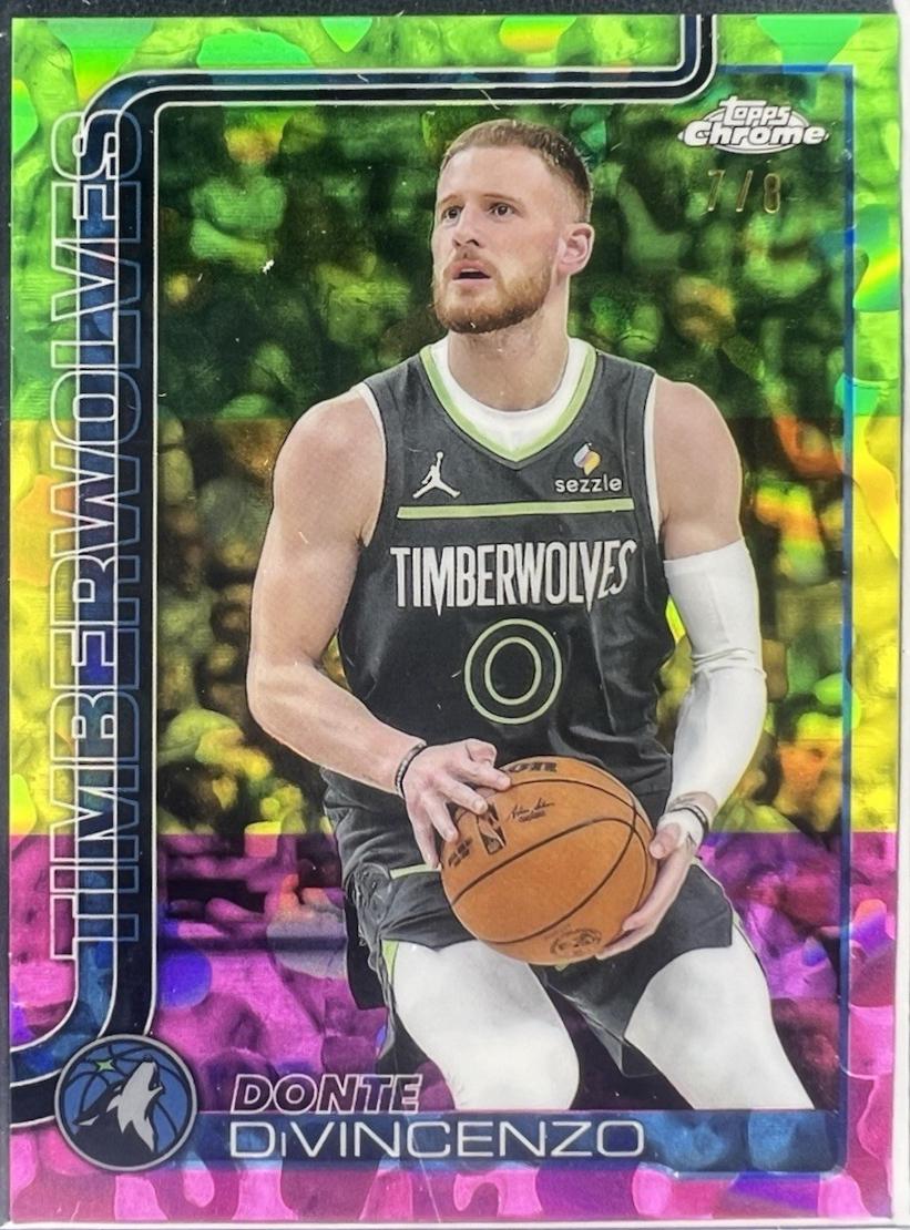 Donte DiVincenzo [Tri-Color Refractor] #145