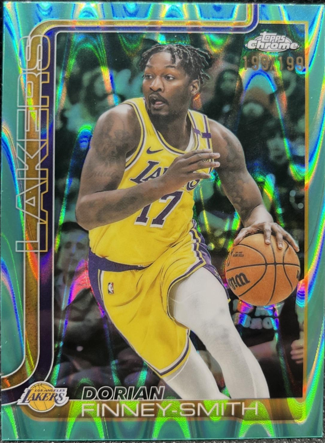 Dorian Finney-Smith [Aqua Basketball Refractor] #192