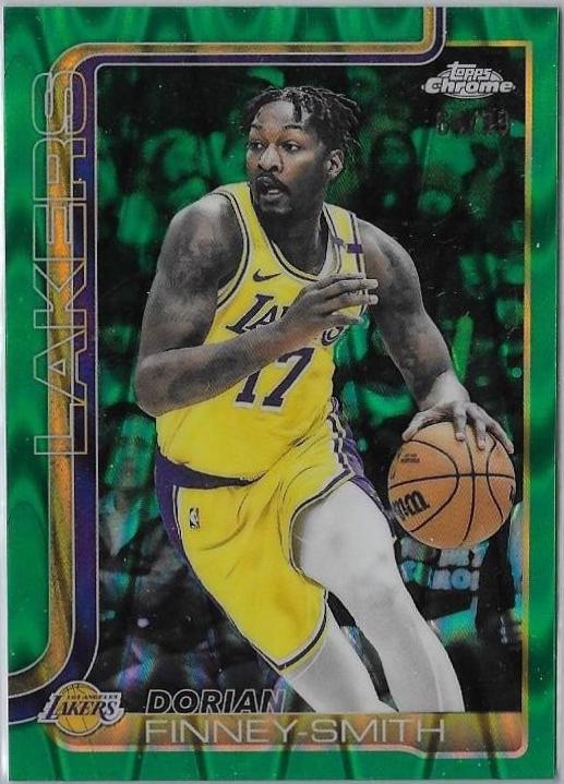 Dorian Finney-Smith [RayWave Green Refractor] #192