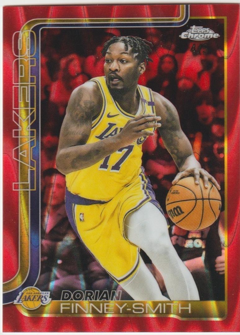 Dorian Finney-Smith [RayWave Red Refractor] #192