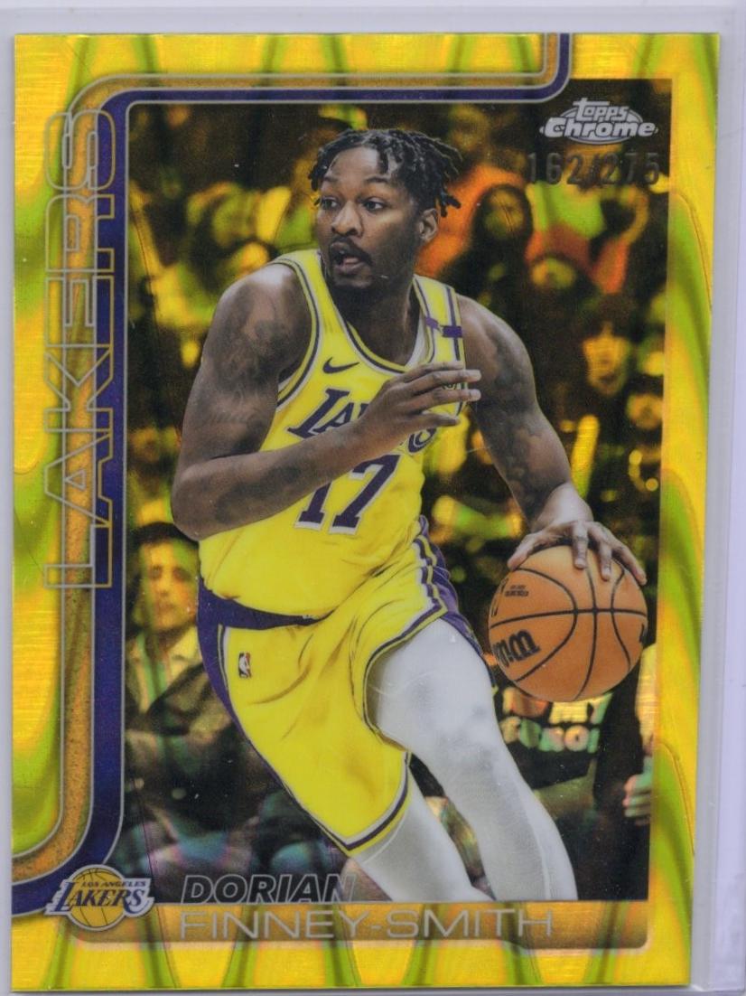 Dorian Finney-Smith [RayWave Yellow Refractor] #192