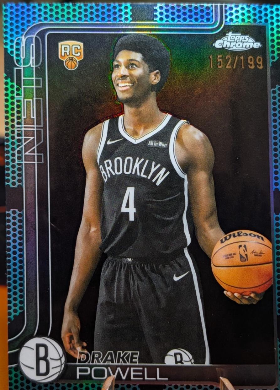 Drake Powell [Aqua Basketball Refractor] #272