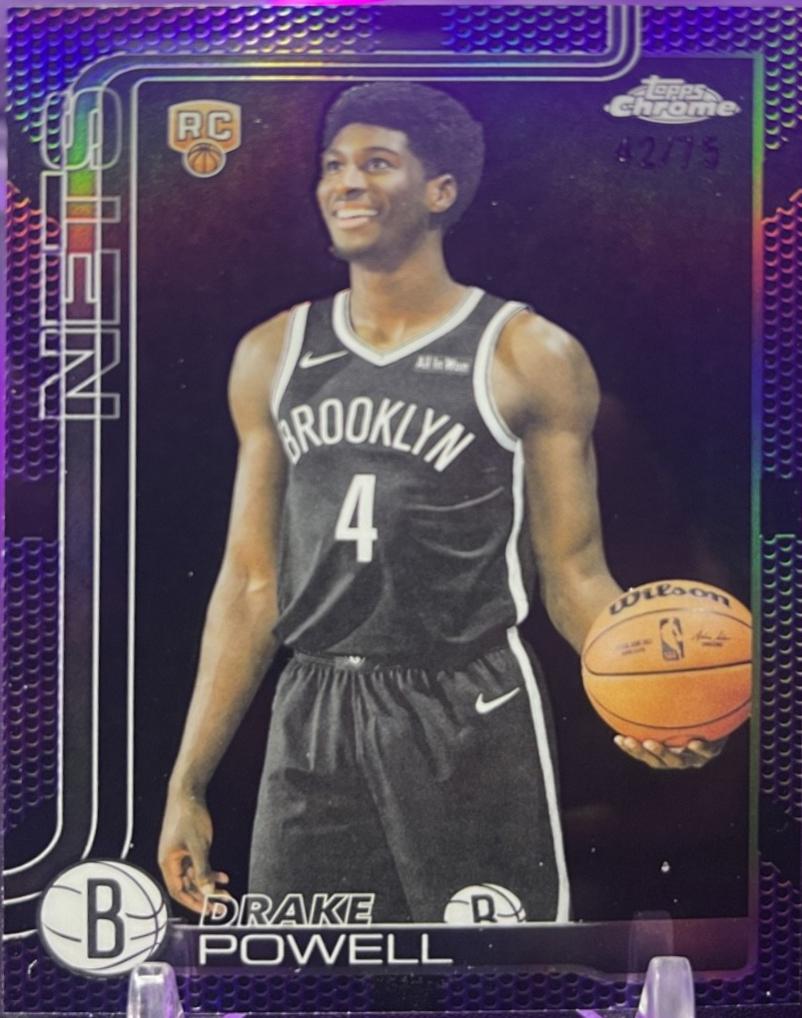 Drake Powell [Purple Basketball Refractor] #272