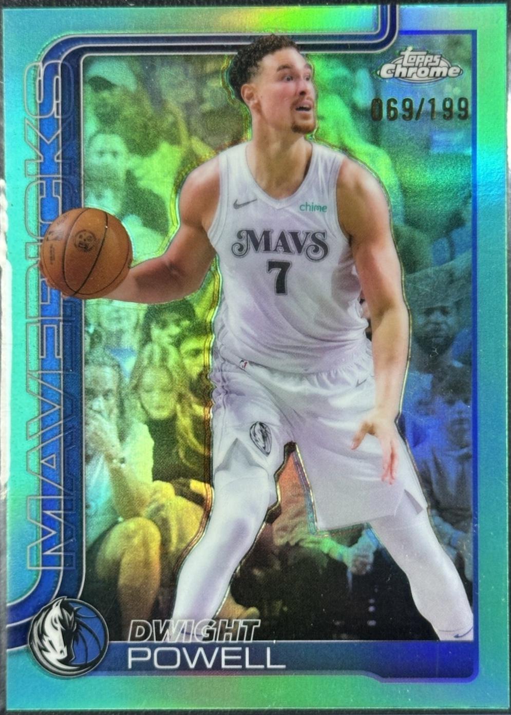 Dwight Powell [Aqua Refractor] #223