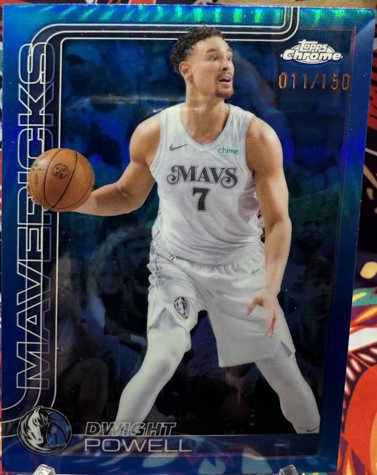 Dwight Powell [Blue Refractor] #223