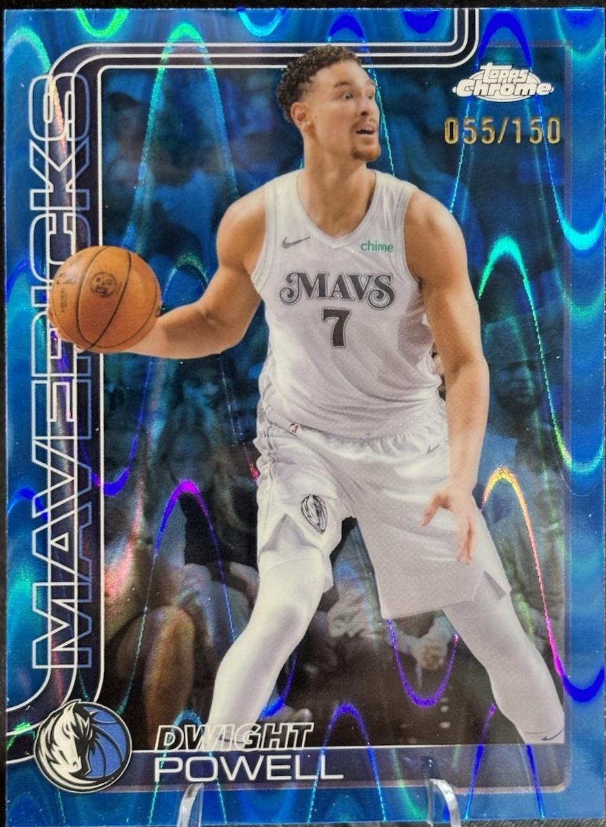 Dwight Powell [RayWave Blue Refractor] #223