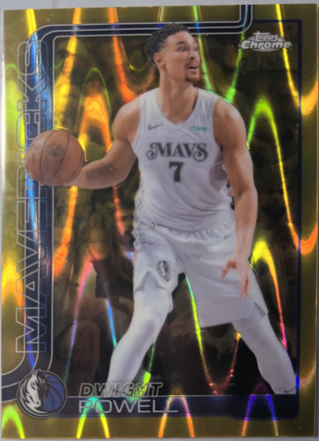 Dwight Powell [RayWave Gold Refractor] #223
