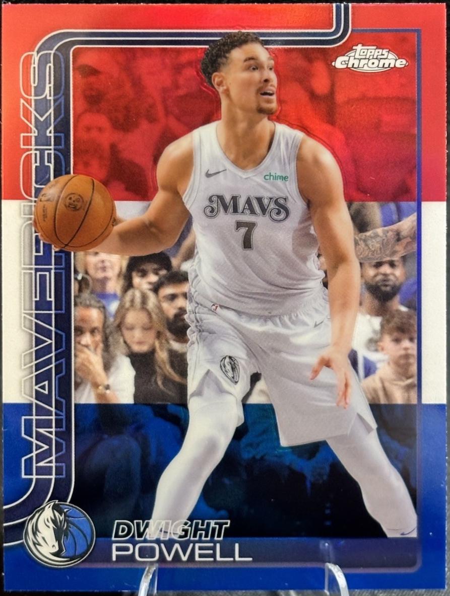Dwight Powell [Red White Blue Refractor] #223