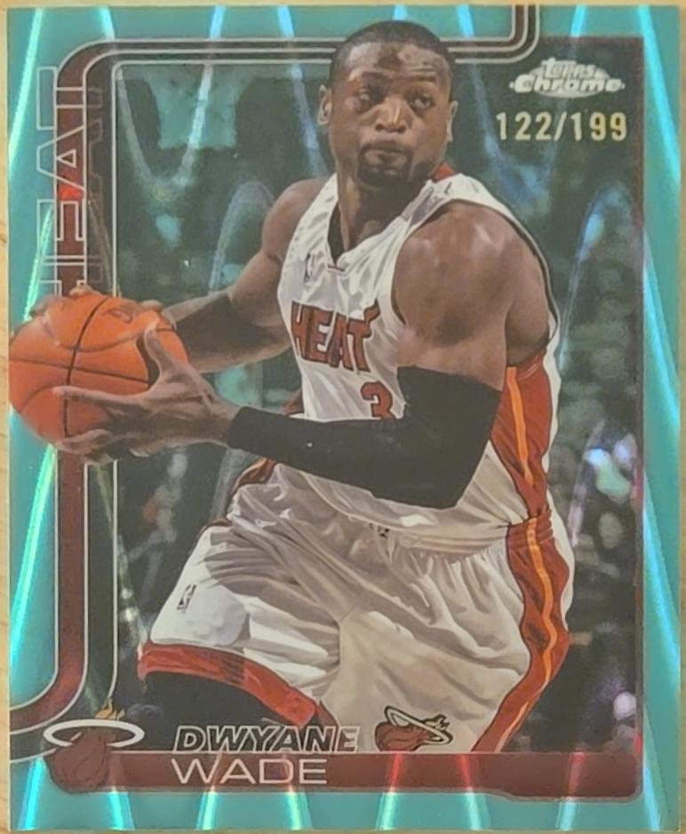 Dwyane Wade [Aqua Basketball Refractor] #241