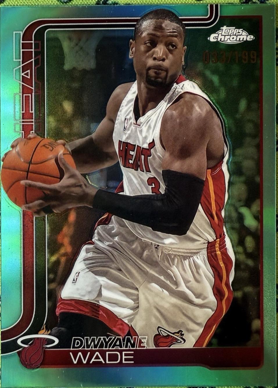 Dwyane Wade [Aqua Refractor] #241
