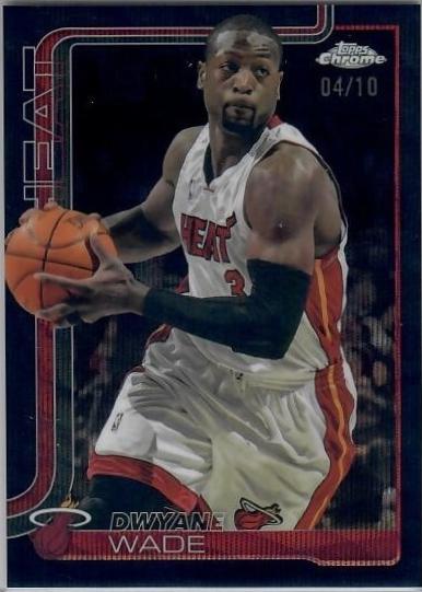 Dwyane Wade [Black Geometric Refractor] #241