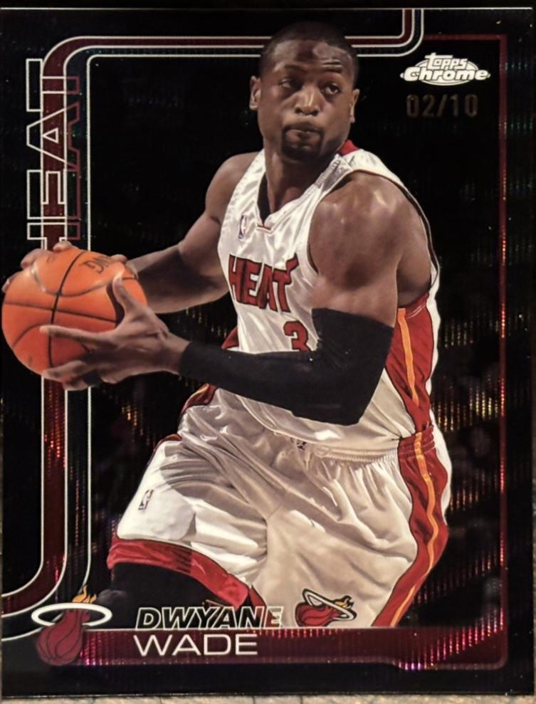 Dwyane Wade [Black Wave Refractor] #241