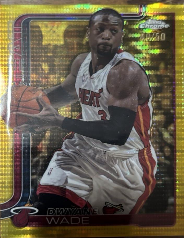 Dwyane Wade [Gold Refractor] #241