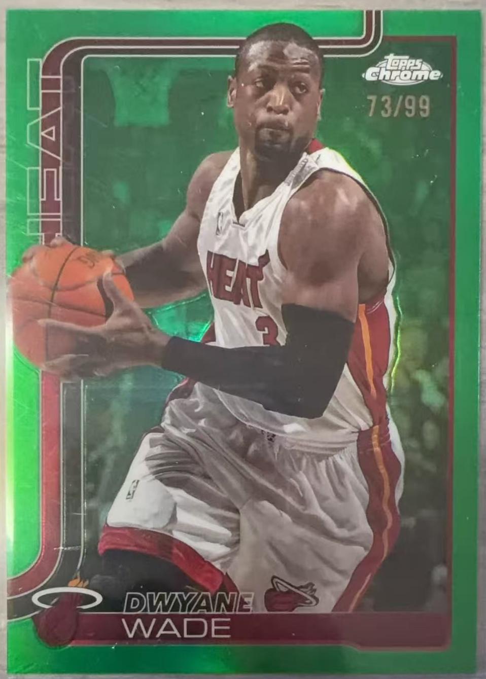 Dwyane Wade [Green Refractor] #241