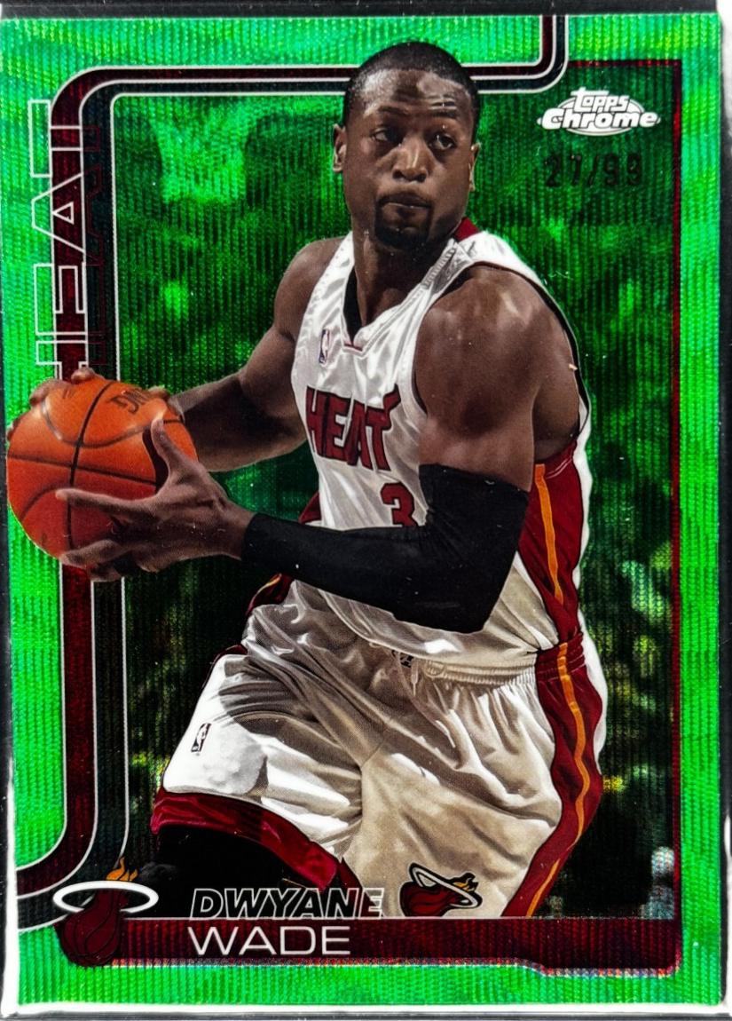Dwyane Wade [Green Wave Refractor] #241