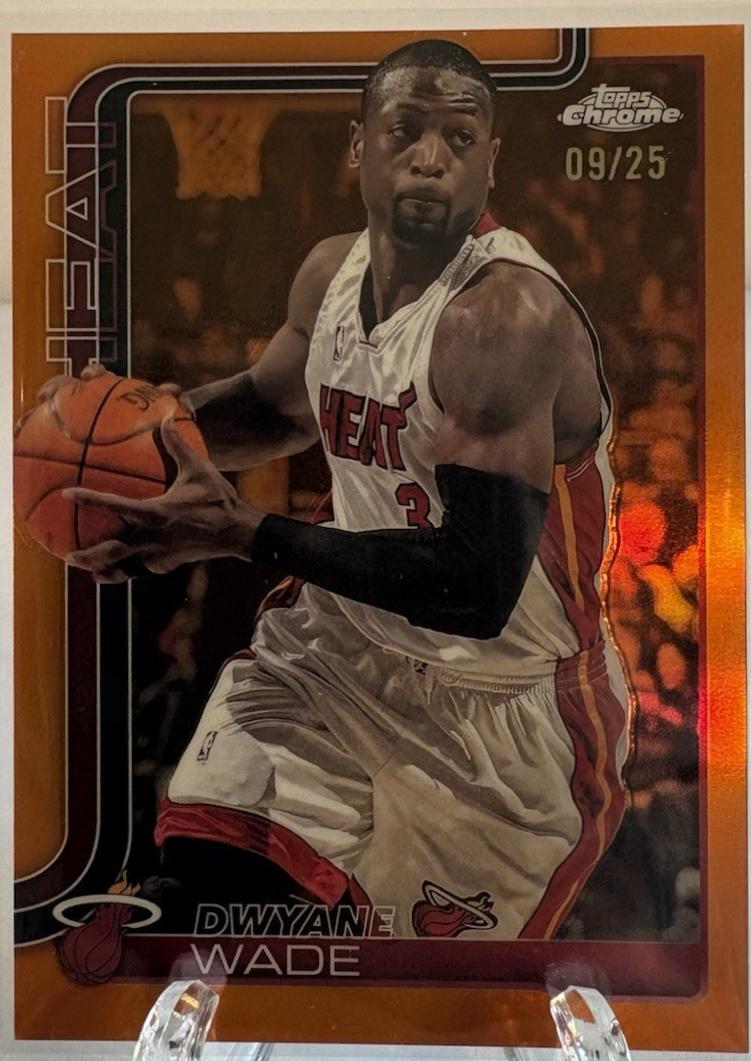 Dwyane Wade [Orange Refractor] #241