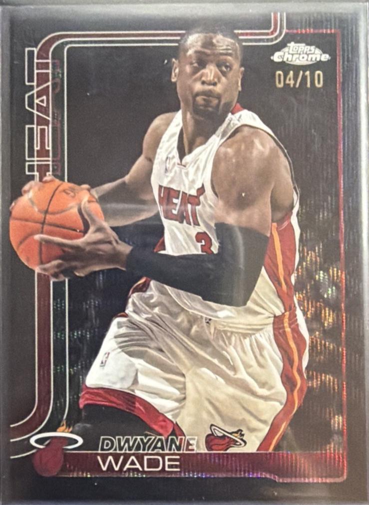 Dwyane Wade [Pulsar Black Refractor] #241