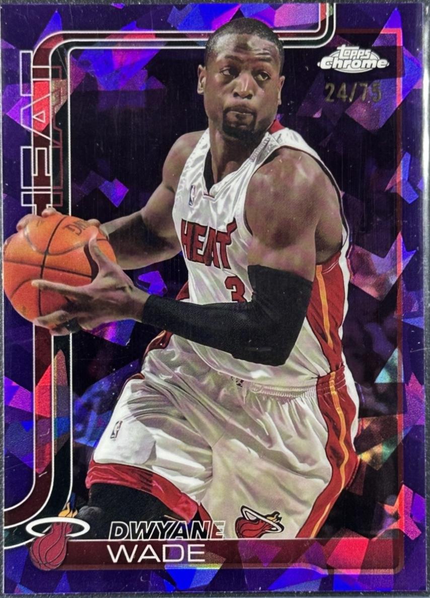 Dwyane Wade [Purple Refractor] #241