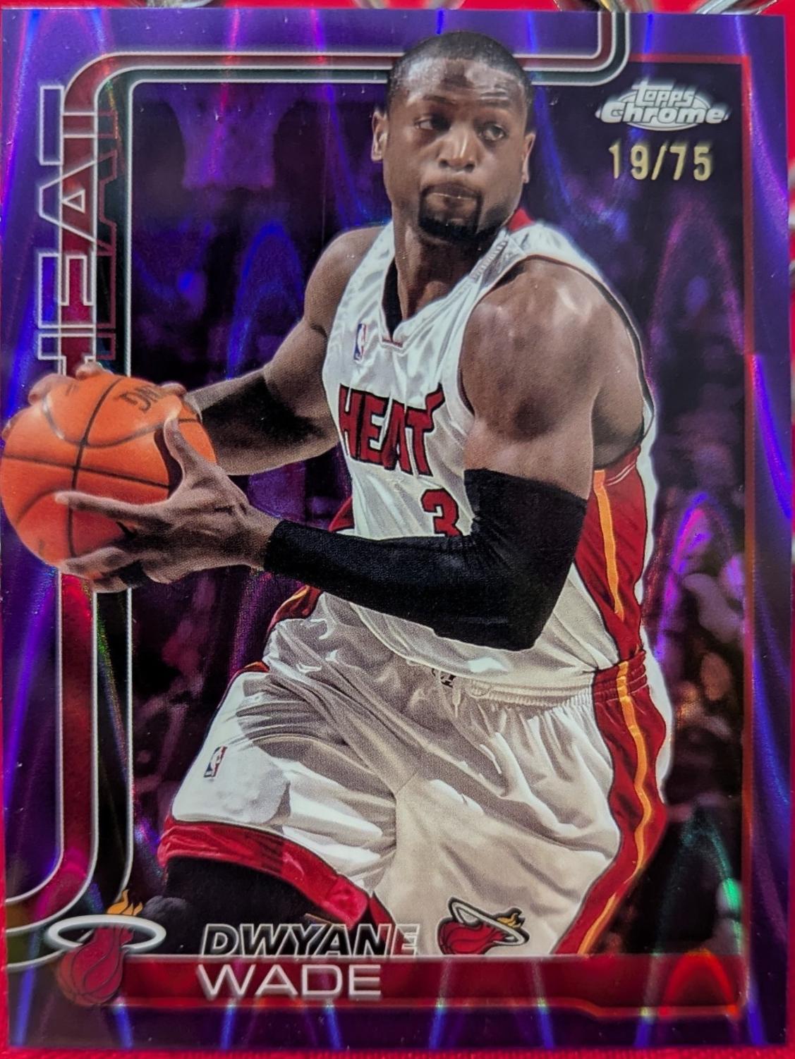 Dwyane Wade [Purple Wave Refractor] #241
