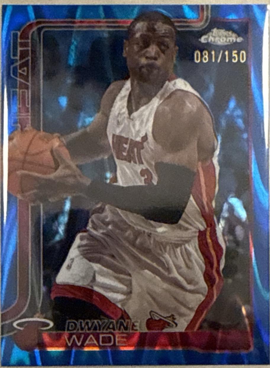 Dwyane Wade [RayWave Blue Refractor] #241