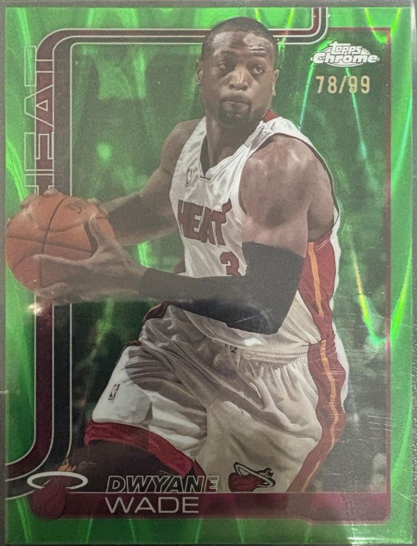 Dwyane Wade [RayWave Green Refractor] #241