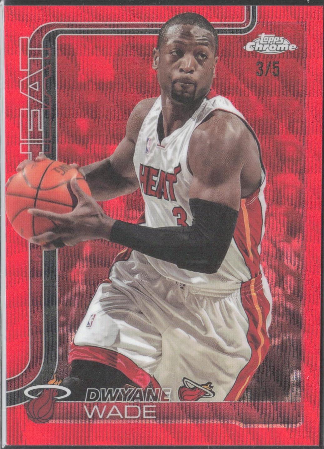 Dwyane Wade [Red Wave Refractor] #241