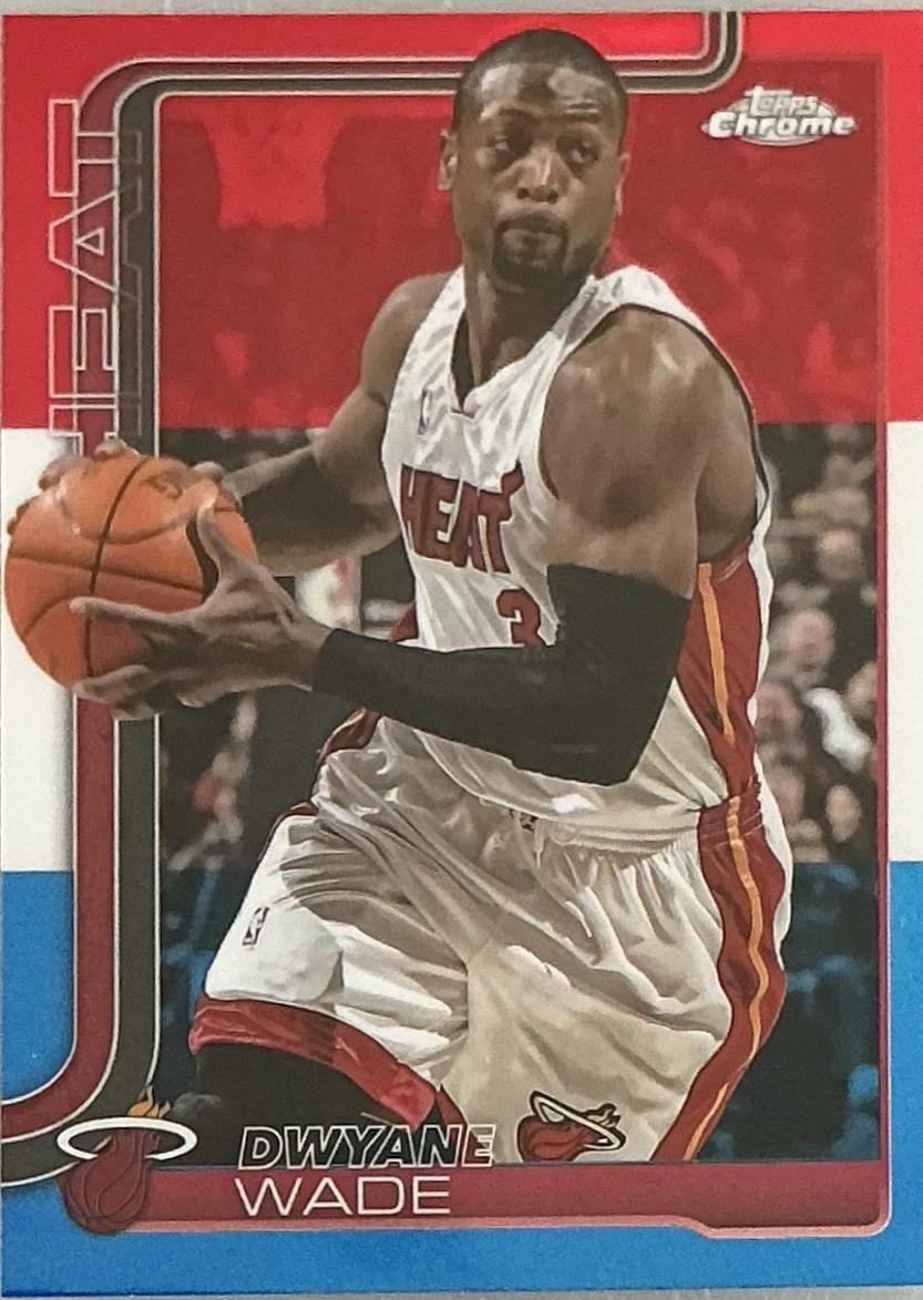 Dwyane Wade [Red White Blue Refractor] #241