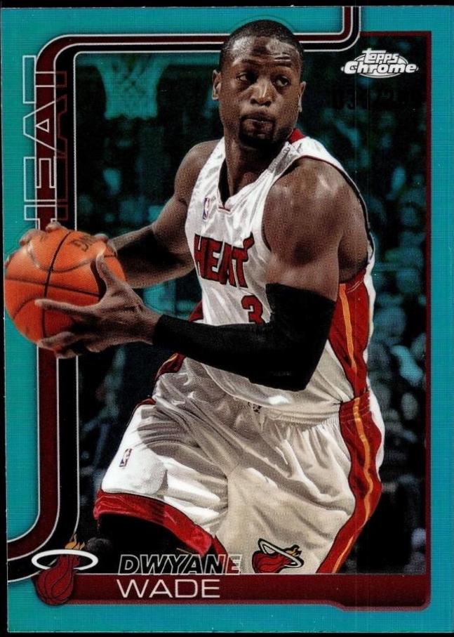 Dwyane Wade [Teal Refractor] #241