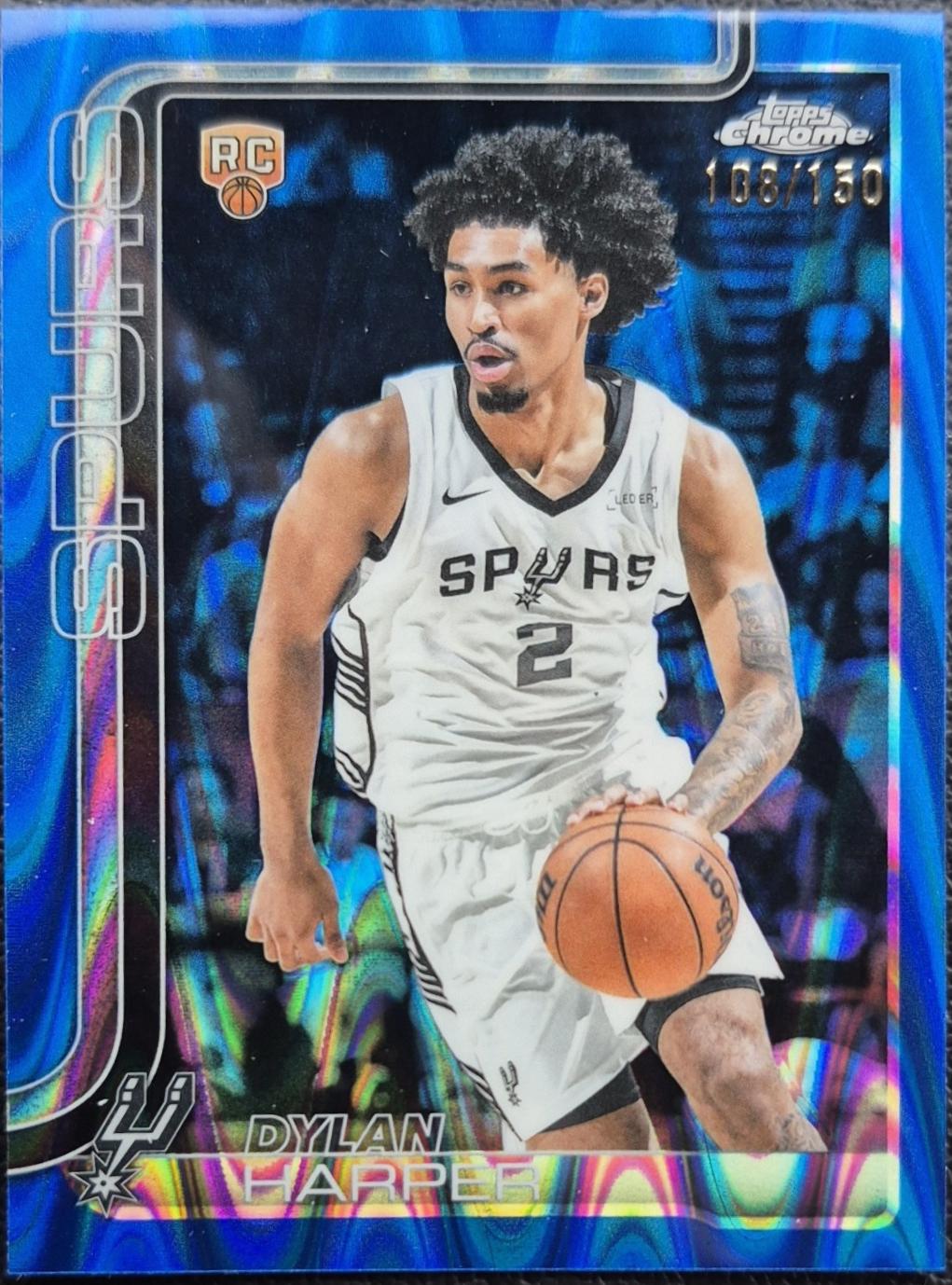 Dylan Harper [Blue Wave Refractor] #252