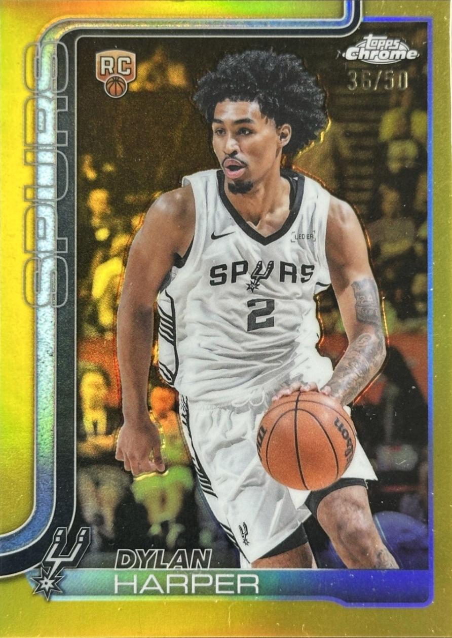 Dylan Harper [Gold Refractor] #252