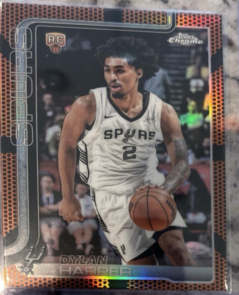 Dylan Harper [Orange Basketball Refractor] #252