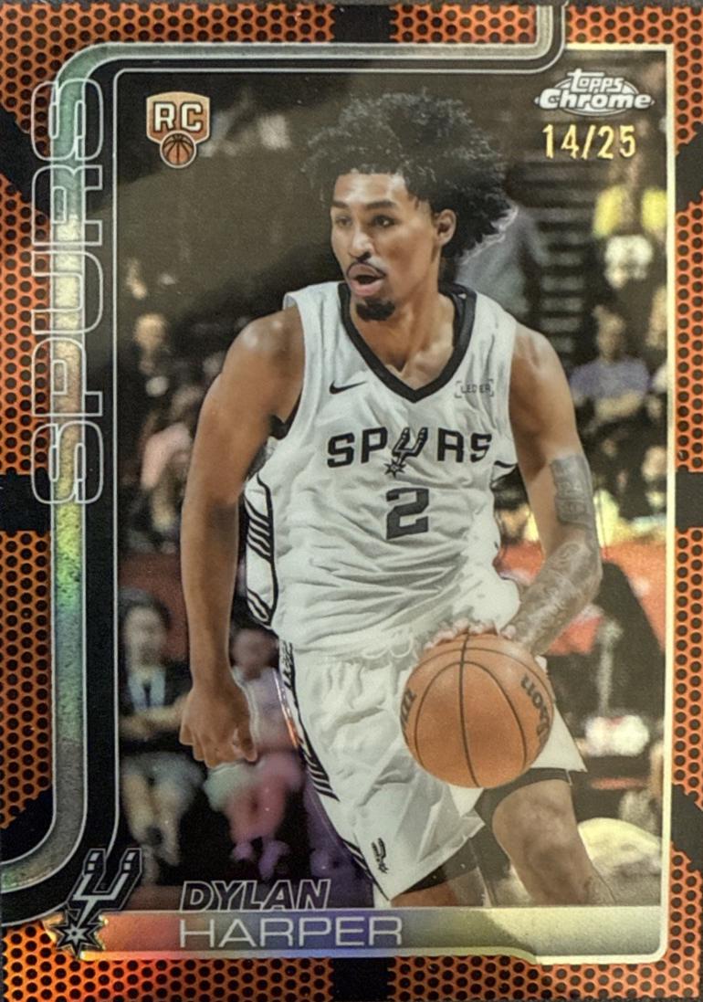Dylan Harper [Orange Wave Refractor] #252