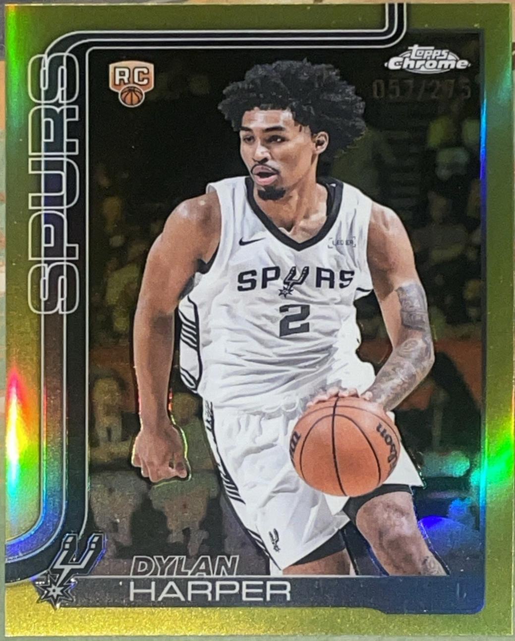 Dylan Harper [Yellow Refractor] #252
