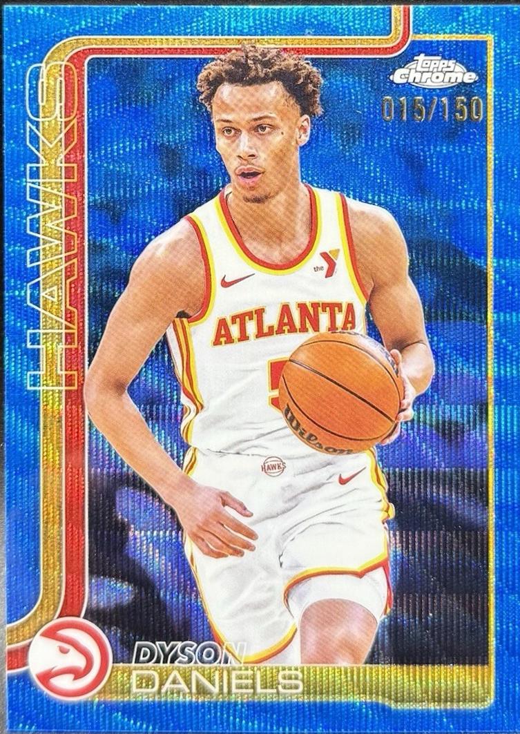 Dyson Daniels [Blue Basketball Refractor] #68