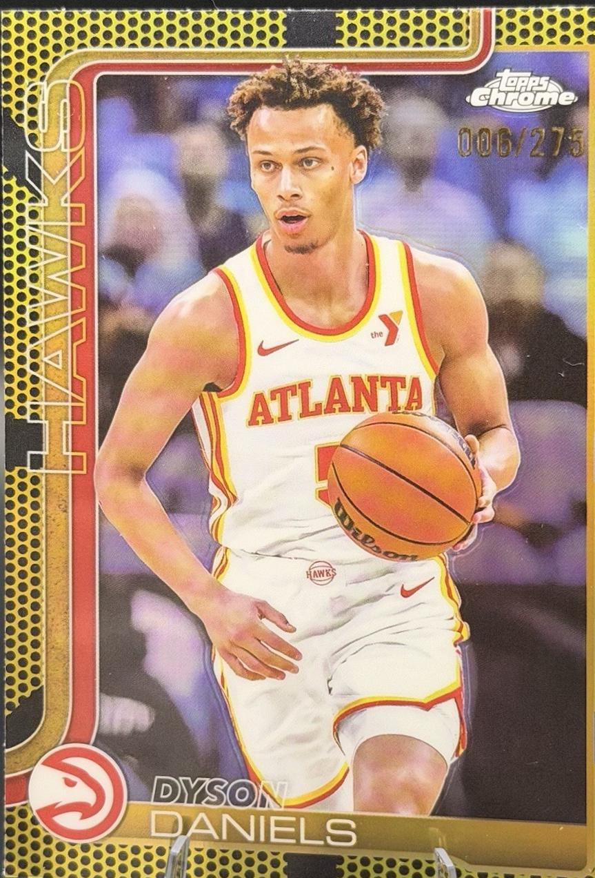 Dyson Daniels [Gold Basketball Refractor] #68