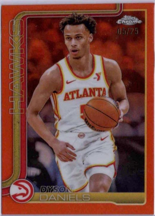 Dyson Daniels [Orange Basketball Refractor] #68