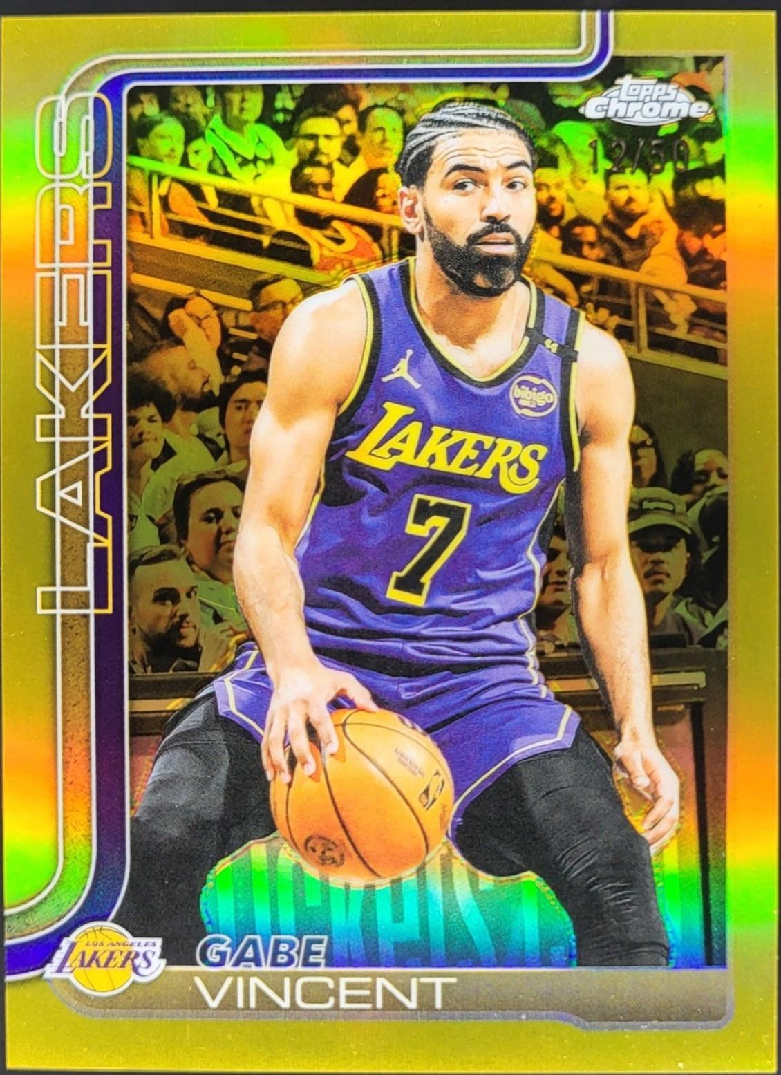 Gabe Vincent [Gold Refractor] #119