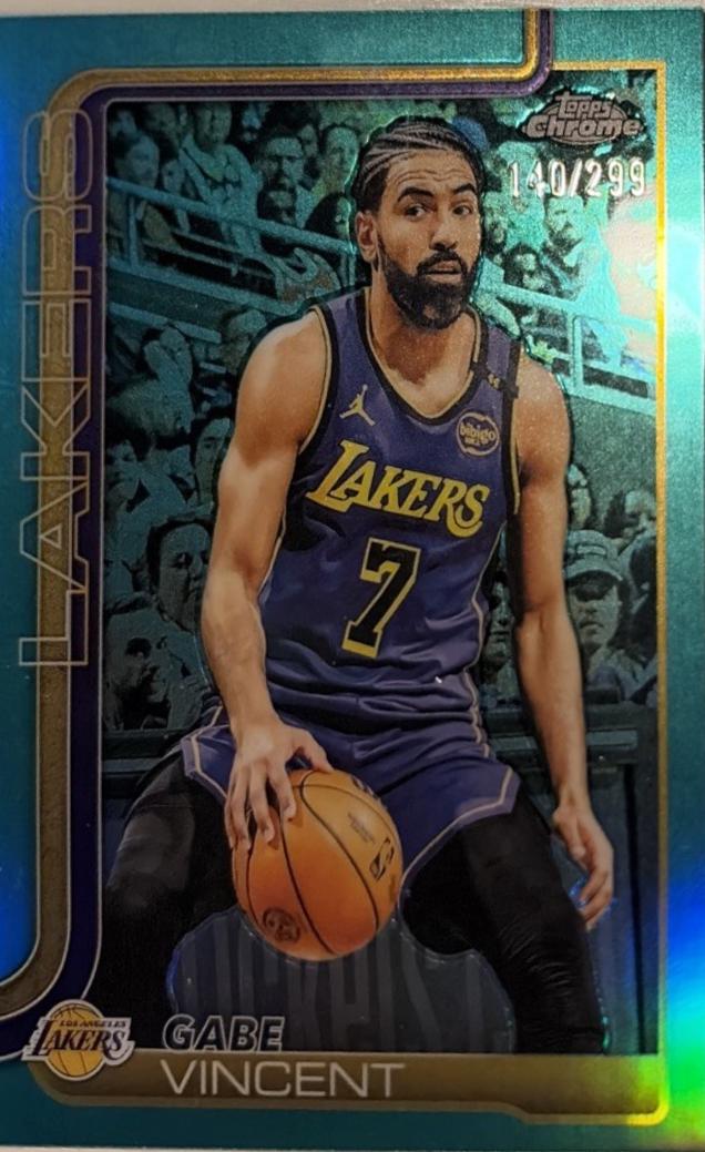 Gabe Vincent [Green Basketball Refractor] #119