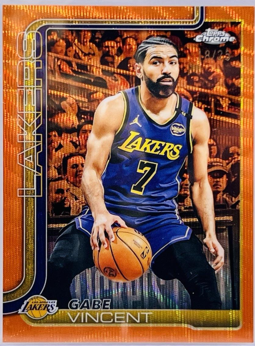 Gabe Vincent [Orange Wave Refractor] #119