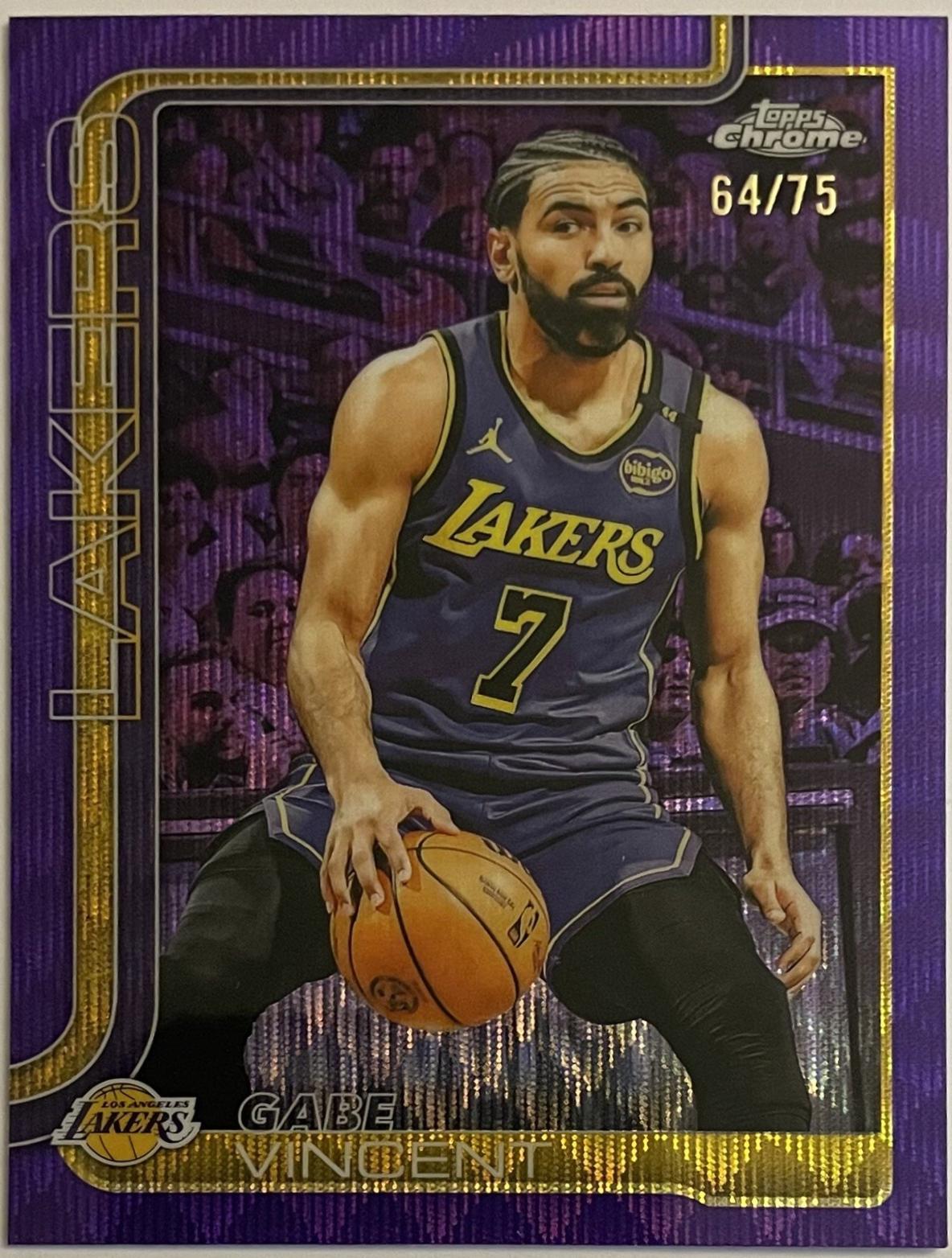 Gabe Vincent [Purple Refractor] #119