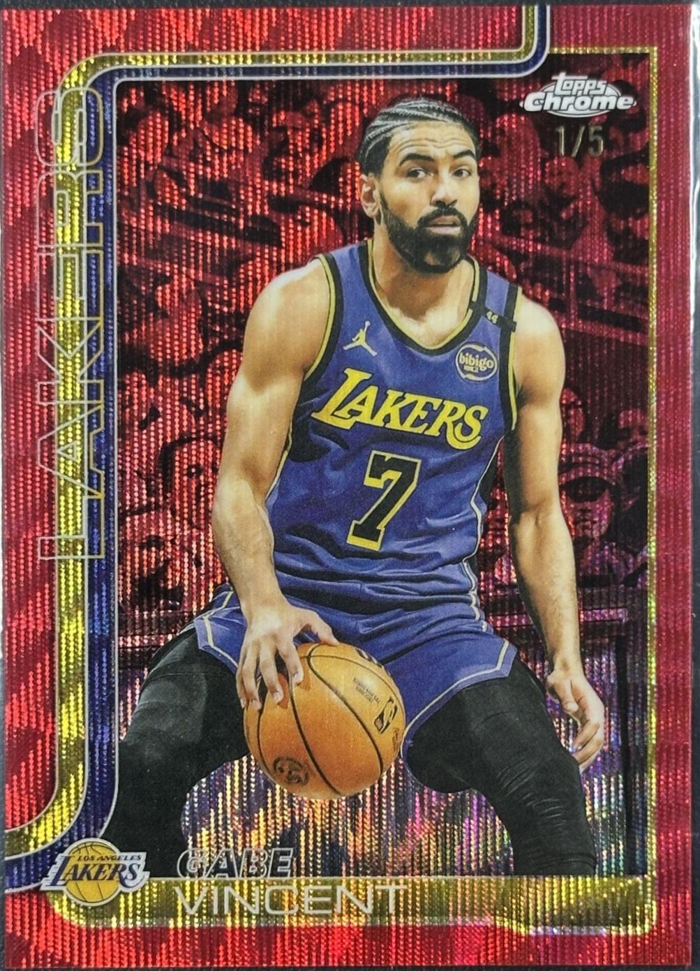 Gabe Vincent [Red Wave Refractor] #119
