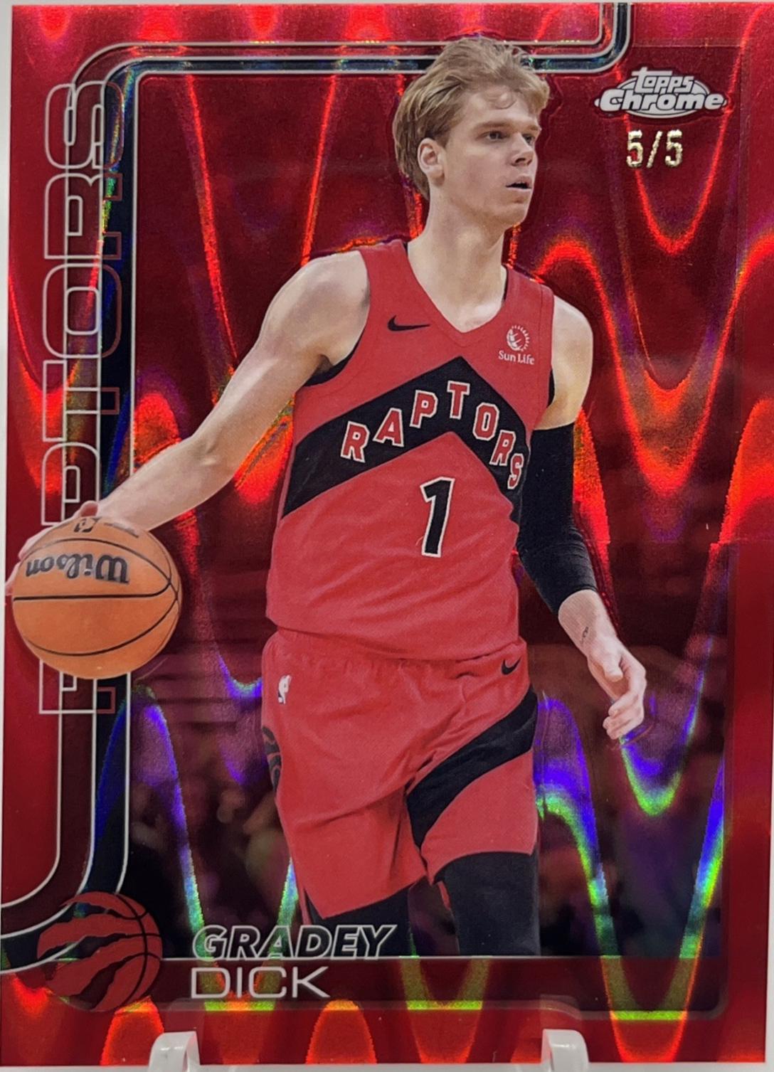 Gradey Dick [Red Wave Refractor] #214
