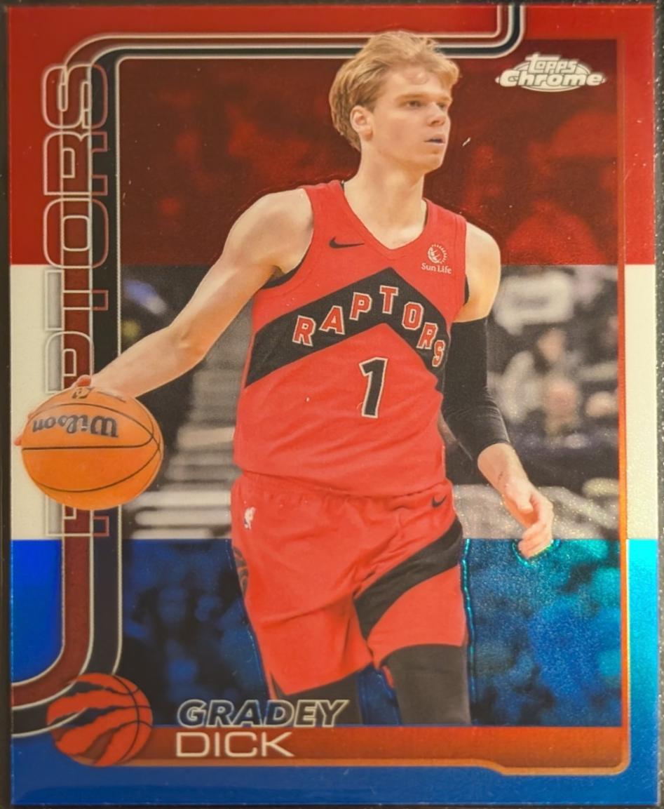 Gradey Dick [Red White Blue Refractor] #214