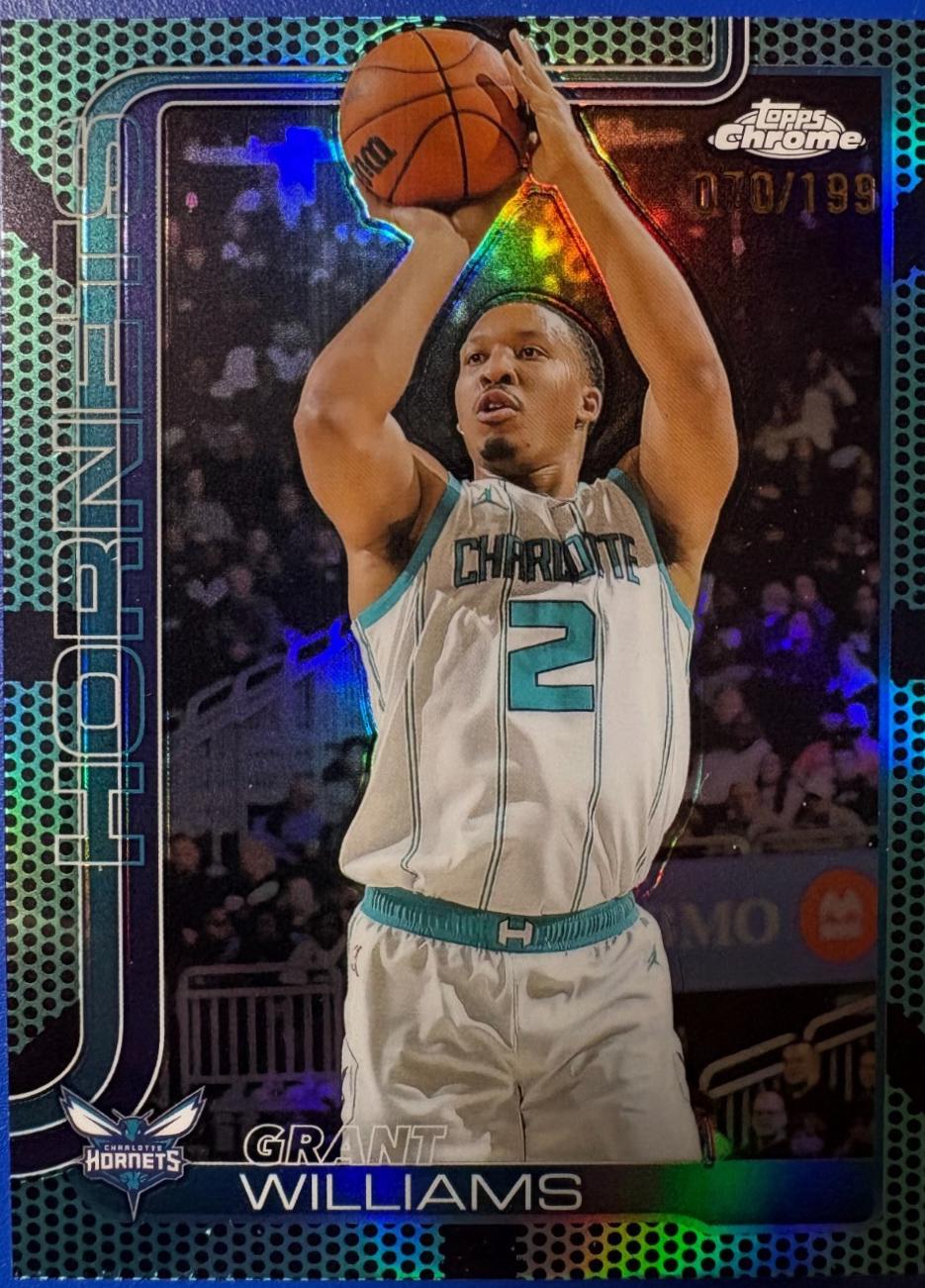 Grant Williams [Aqua Basketball Refractor] #65
