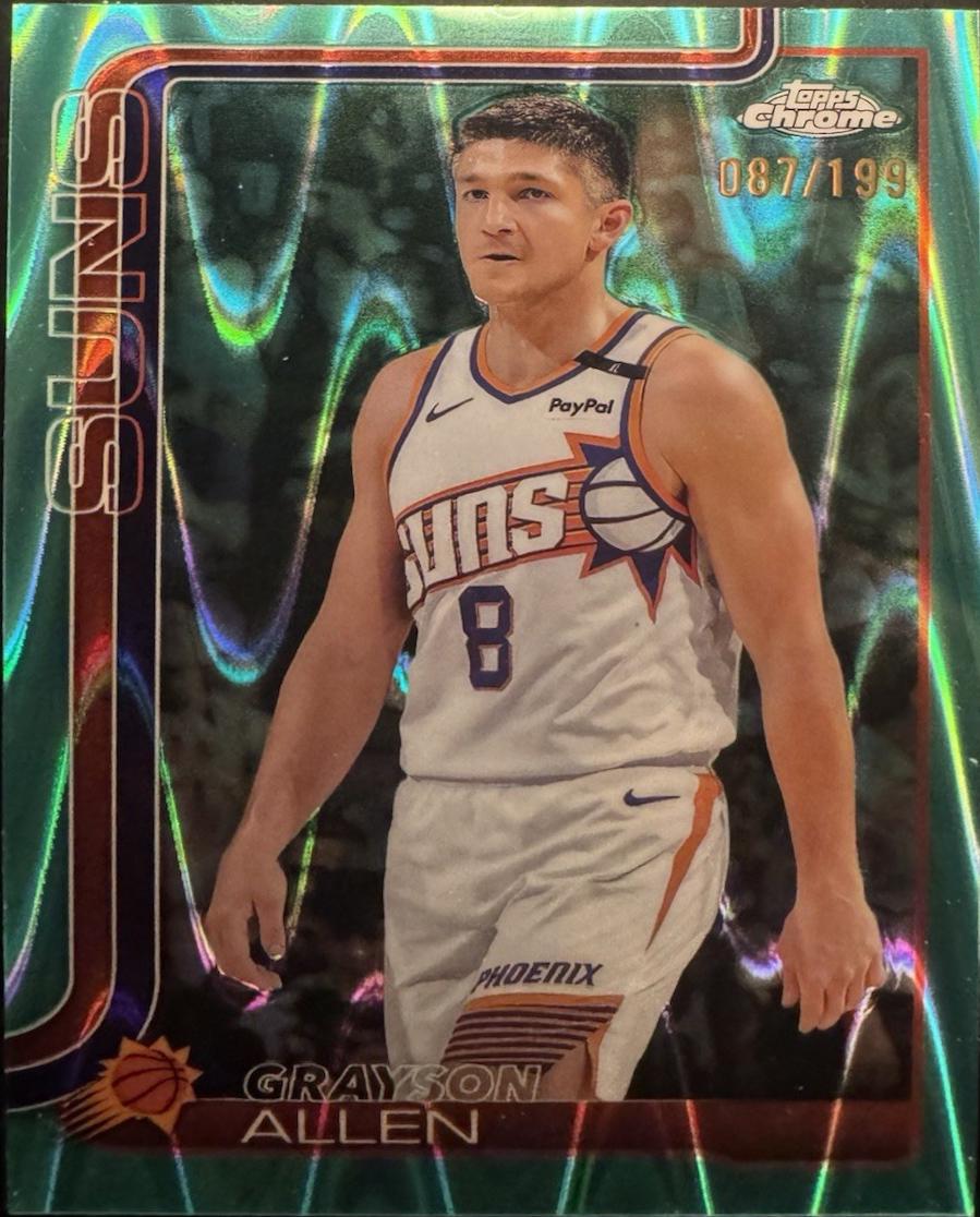 Grayson Allen [Green Wave Refractor] #107