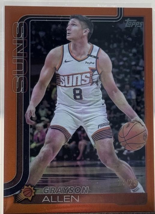 Grayson Allen [Orange Refractor] #107