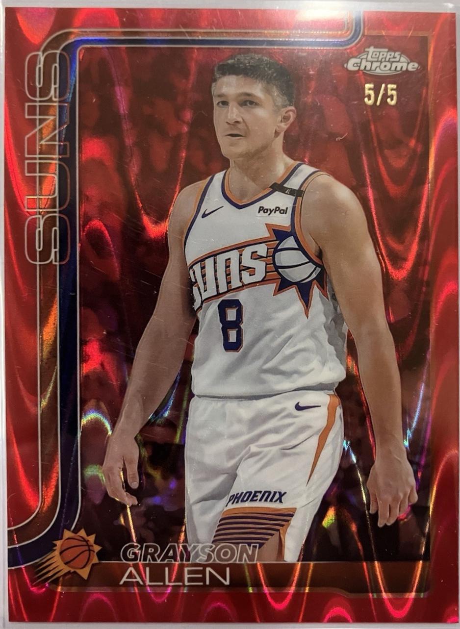 Grayson Allen [Red Wave Refractor] #107
