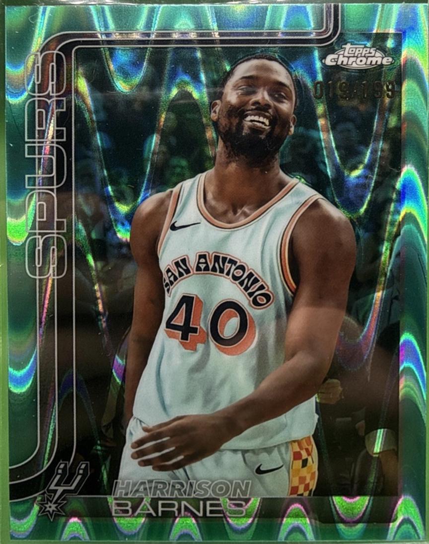 Harrison Barnes [Aqua Refractor] #216
